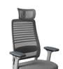 Sthira Pro Office Chair with Seat Slider & Adjustable Lumbar Support in White Colour