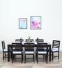 Stigen Sheesham Wood 8 Seater Dining Set in Warm Chestnut Finish