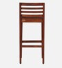 Stigen Sheesham Wood Bar Stool In Scratch Resistant Honey Oak Finish