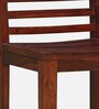 Stigen Sheesham Wood Bar Stool In Scratch Resistant Honey Oak Finish