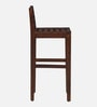 Stigen Sheesham Wood Bar Stool In Provincial Teak Finish