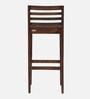 Stigen Sheesham Wood Bar Stool In Provincial Teak Finish
