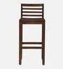 Stigen Sheesham Wood Bar Stool In Provincial Teak Finish