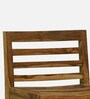 Stigen Sheesham Wood Bar Stool In Rustic Teak Finish