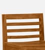 Stigen Sheesham Wood Bar Stool In Scratch Resistant Rustic Teak Finish