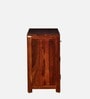 Stigen Sheesham Wood Cabinet In Honey Oak Finish