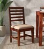 Stigen Sheesham Wood Dining Chair In Honey Oak Finish (Set Of 2)