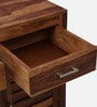 Stigen Sheesham Wood Cabinet In Scratch Resistant Rustic Teak Finish
