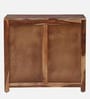 Stigen Sheesham Wood Cabinet In Scratch Resistant Rustic Teak Finish