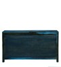 Stigen Solid Wood Chest of Drawers in Ocean Blue Finish