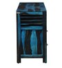 Stigen Solid Wood Chest of Drawers in Ocean Blue Finish