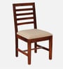 Stigen Sheesham Wood Dining Chair In Honey Oak Finish (Set Of 2)