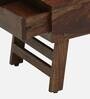 Stigen Sheesham Wood Portable Table In Scratch Resistant Provincial Teak Finish
