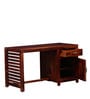 Stigen Sheesham Wood Writing Table in Honey Oak Finish