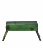 Stigen Solid Wood Portable Table in Spring Green Finish