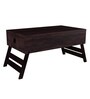 Stigen Sheesham Wood Portable Table in Warm Chestnut Finish