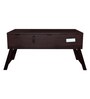 Stigen Sheesham Wood Portable Table in Warm Chestnut Finish