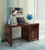 Stigen Sheesham Wood Writing Table In Provincial Teak Finish