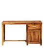 Stigen Sheesham Wood Writing Table in Rustic Teak Finish