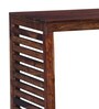 Stigen Sheesham Wood Writing Table In Provincial Teak Finish