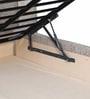Stilo Queen Size Bed With Hydraulic Storage in Brown Colour Stilo Queen Size Bed With Hydraulic Storage in Brown Colour