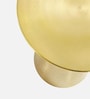 Stl Metal End Table Golden Colour