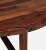 Stockholm Sheesham Wood Coffee Table In Scratch Resistant Rustic Teak Finish
