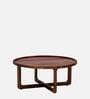 Stockholm Sheesham Wood Coffee Table In Scratch Resistant Rustic Teak Finish