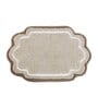 Stone Anti Skid Polyester Bathmat (45x65 cm)