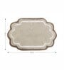Stone Anti Skid Polyester Bathmat (45x65 cm)