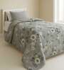 Stone Gray Ultrasonic Premium 120 GSM Reversible Ac Single Bed Comforter