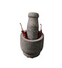 Grey Stone Mortar & Pestle Set 4 Inch