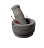 Grey Stone Mortar & Pestle Set 5 Inch