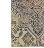 Stone Mosaic Printed Polyester 3 X 5 Feet Machine Made Carpet