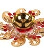 Stones Golden Brass Diya