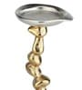 Stones Orivia  Silver Candle Holder Large