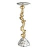 Stones Orivia  Silver Candle Holder Large