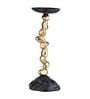 Stones Orivia Black Candle Holder Large