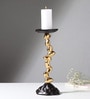 Stones Orivia Black Candle Holder Large