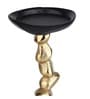 Stones Orivia Black Candle Holder Large