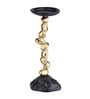 Stones Orivia Black Candle Holder Large