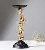 Stones Orivia Black Candle Holder Large