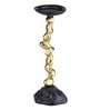 Stones Orivia Black Candle Holder Set of 2