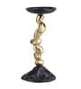 Stones Orivia Black Candle Holder Small
