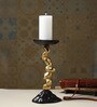 Stones Orivia Black Candle Holder Small