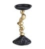 Stones Orivia Black Candle Holder Small