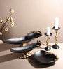 Stones Orivia Black Candle Holder Small