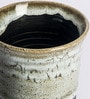 Decor Handcrafted 200ml Light Blue & Black (Set of 2) Stoneware Everyday Glass