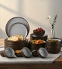 Brown Stoneware Dinner Set 20 Peices
