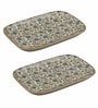 Stoneware Rectangle Serving Trays Set of 2